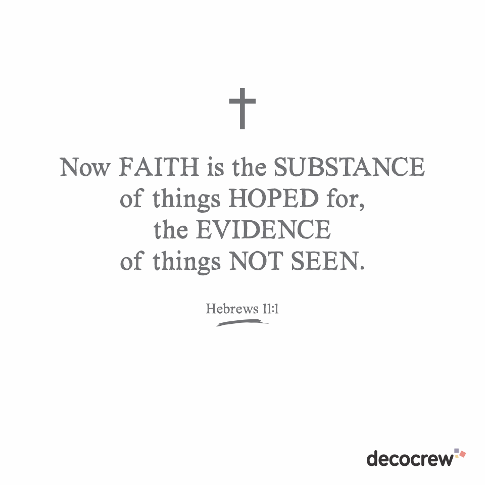 Hebrews 11.1 cutout 2