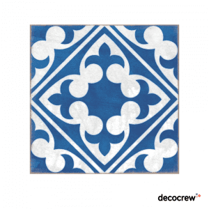 Blue Moroccan Printed Tile 4