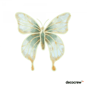 butterfly_set 1_green_wall_sticker