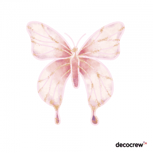 butterfly_set 1_pink_wall_sticker