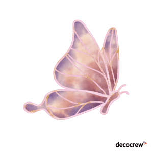 butterfly_set 2_pink-purple_wall_sticker