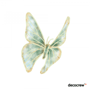 butterfly_set 4_green_wall_sticker