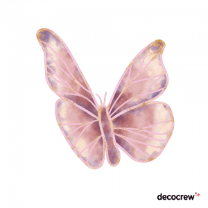 butterfly_set 5_pink-purple_wall_sticker_