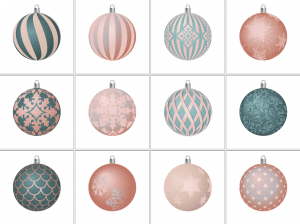 christmas discs - modern_christmas