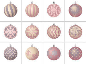 christmas discs - pink_christmas
