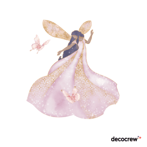 Painted Fairy Princess 1 Wall Sticker